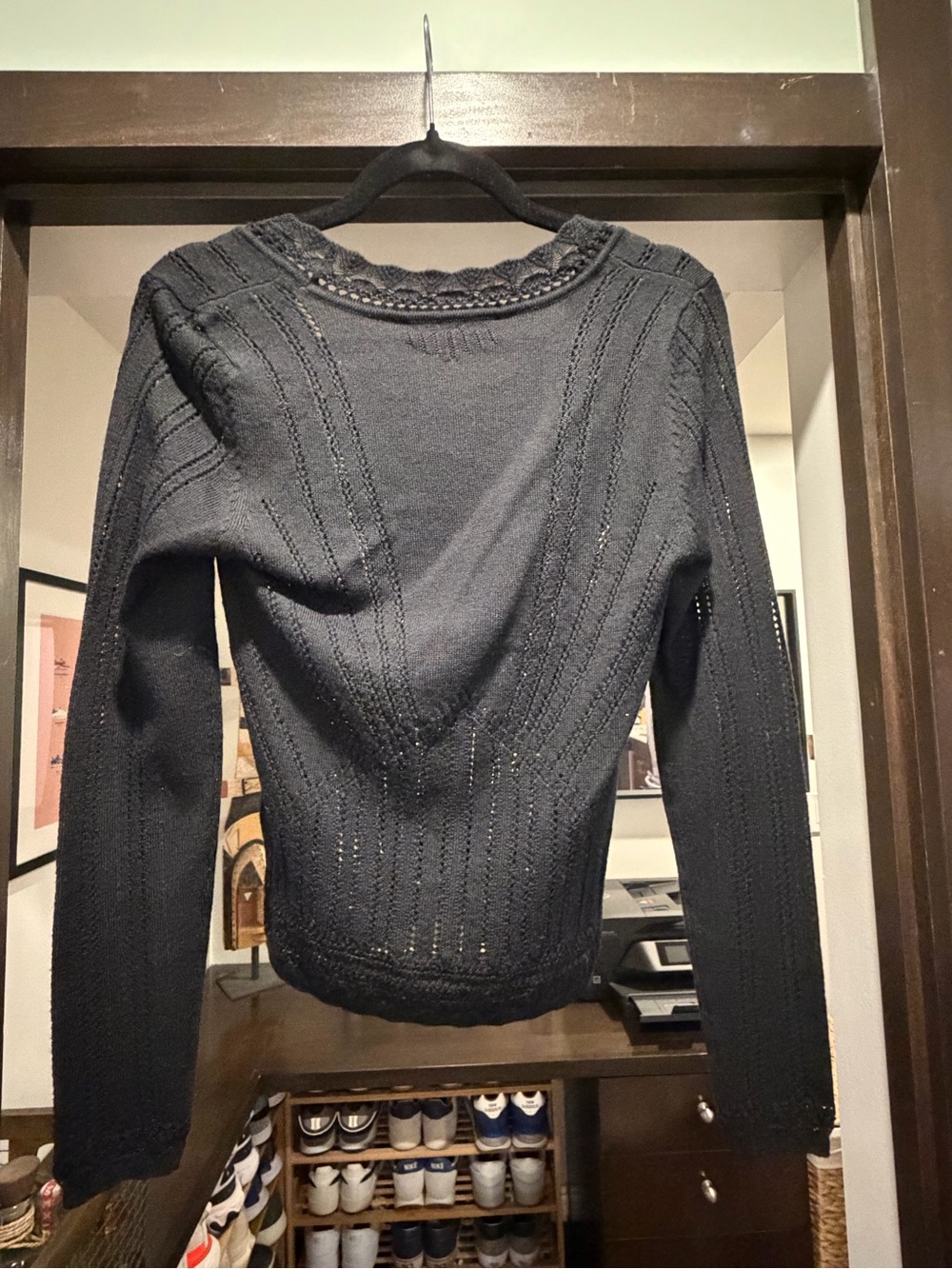 Sea New York Paxton Knit Top LS in Black - Picture 7 of 7
